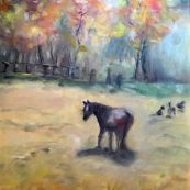 36 ~ Mary Brown ~ A Horse ~ Oil